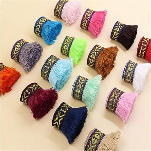 3Meters 4cm Ethnic Style Fringe Lace Ethnic Clothing Curtain Pillow Home Decoration Accessories Trims