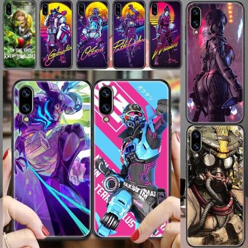 Apex Legends Game Phone case For Huawei Honor 6 7 8 9 10 10i 20 A C X Lite Pro Play black pretty cell cover painting cover 3D