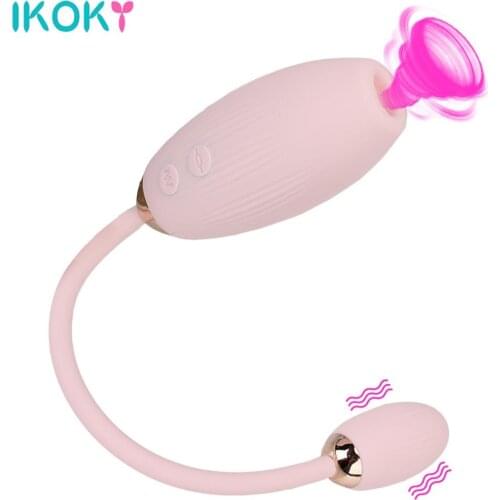 Double Head Nipple Massage Adult Products G Spot Vaginal Sucking Vibrator Sex Toys For Women 7 Frequency Clitoral Stimulate