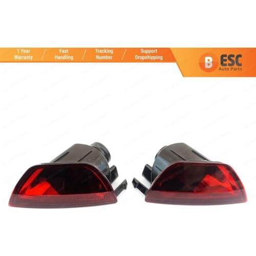 ESP986 Rear Bumper Tail Fog End Light Lamp Lens Reflector Left Right Sides 265850009R 265600010R for Renault Megane MK3 4/5 Door