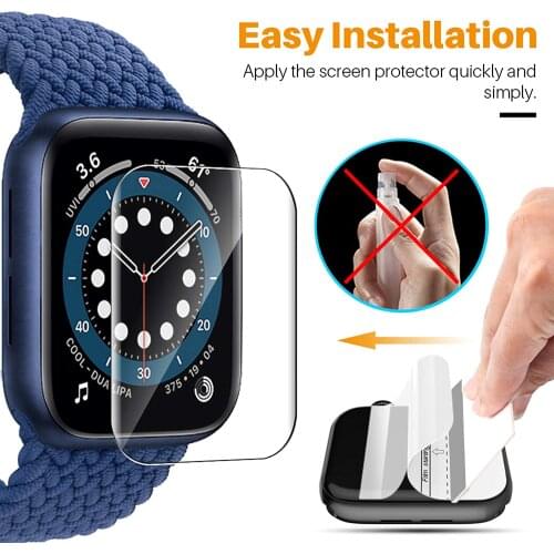 HD Film For Apple Watch Screen Protector 44mm 40mm 42mm 38mm iWatch Protector Accessories for Apple watch series 3 4 5 6 se