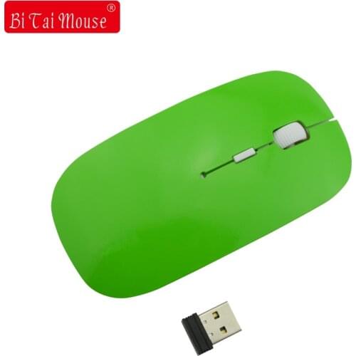 2.4G Gaming Mouse Gamer Wireless Mice Ultra-thin Mouse USB Receiver Ratones PC for Laptop Notebook PC Desktop Computer