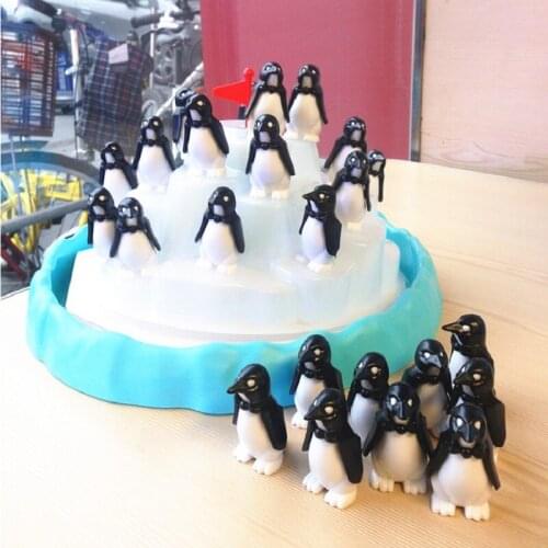 Penguin Iceberg Balance Toy Funny Family Party Game for Ages 4 and Up