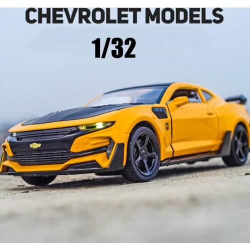 1/32 Chevrolet Camaro Diecasts & Toy Vehicles Alloy Car Model Collection Toys For Children Christmas Gift машинки Free Shipping