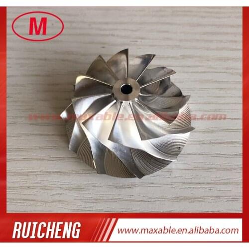 KP39 39.50/52.00mm 11+0 blades high performance Turbo Billet/milling/aluminum 2618 compressor wheel