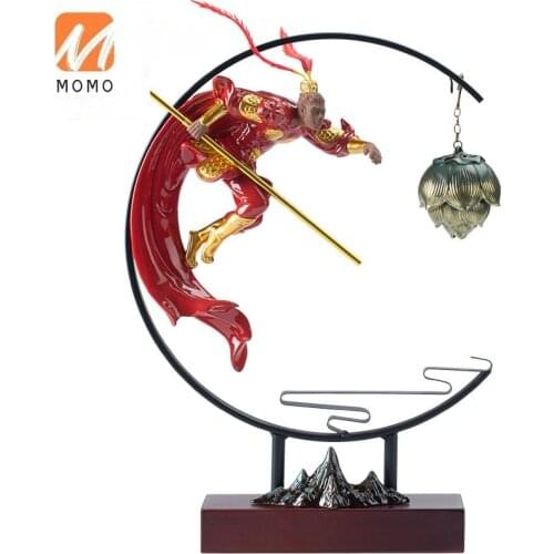 Creative Night Light Tea Decoration Tea Table Zen Liuxiang Tea Table Triumph over the Buddha Lamp Ring Incense Burner