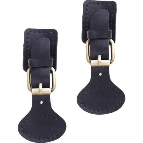 Set of 2 DIY Sew on Leather Snap Buckle Replacement Bag Fastener Making Crafts