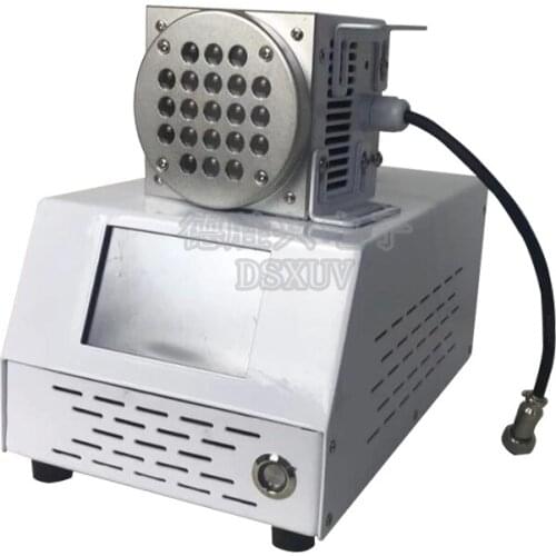 80mm Uniform Light 365nm Circular UV Curing Systems Ultraviolet Surface Light Source