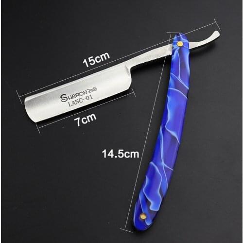 New Scraper classic retro manual folding razor does not rust sharp wear-resistant razor anti-skid knife does not hurt people
