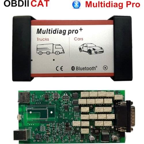 OBD2 TCS OBDIICAT 2017.3 with keygen Best Quality Single Board Multidiag Bluetooth Scanner Diagnostic Scanner for cars&Trucks