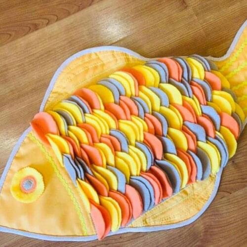 Dog Snuffle Mat Pet Sniffing Training Blanket Slow Feeder Dog Slow Feeding Mats Dog Cat Foraging Trainer Blanket Relieve Stress