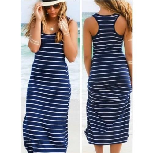 Летние платья в полоску Okkdey China At AliExpress