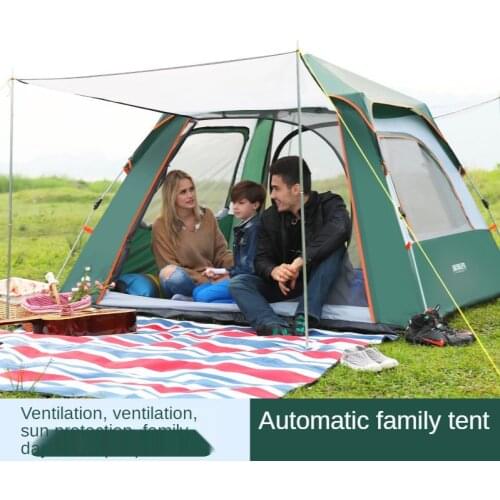 Full Automatic Portable Equipment for Outdoor Camping Beach Tent Pop Up Tent Camping
