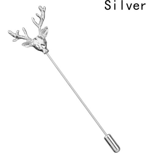 Hollow Brooch Unique Pretty Design Deer Head Hot Sale Retro Trend Newest Latest