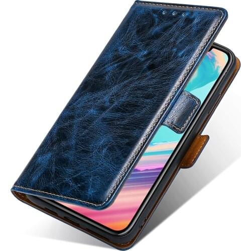 10 PCS For OPPO Reno5 A15 Realme C17 F17 Hand-kneaded texture design Shockproof Leather Wallet Case Cover