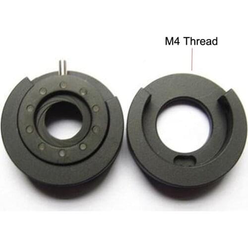 1-12MM Adjustable Iris Diaphragm Aperture Condenser for Camera Microscope Module M4 Thread 10 Blades Metal Parts Customizable