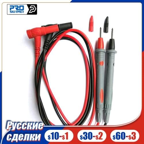 1000V/20A Multi Meter Test Probe Probes Thin Tip Needle for multimeter Digital Multimeter Tester Voltmeter by PROSTORMER