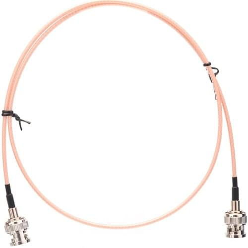 Pigtail Cable BNC Male To BNC Male RG179 75Ohm SDI Converter Adapter Cable 1m for HD-SDI 3G-SDI Vedio CCTV Camera Camcorder