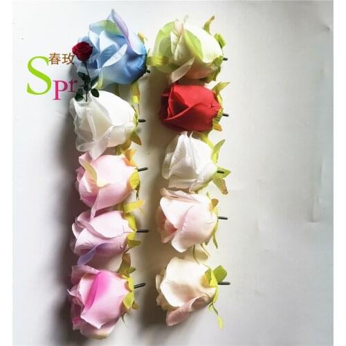 SPR Pieces Cheap fake Gerbera heads flower wall wedding car home decoration accessories ornamental flowerpot artificial flowers