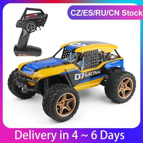 Wltoys 1/12 12402-A 4WD 2.4G RC Car Dessert Baja Vehicle Models High Speed 45km/h Remote Control Car Model Off-Road Vehicle Toys