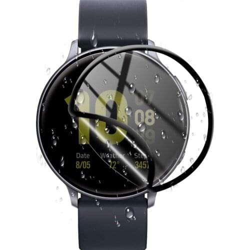 1/2/3pcs Ultra-thin Protective TPU Film For Samsung Galaxy Watch Active 2 40mm 44mm Anti-Bubble Soft Screen Protector Cover