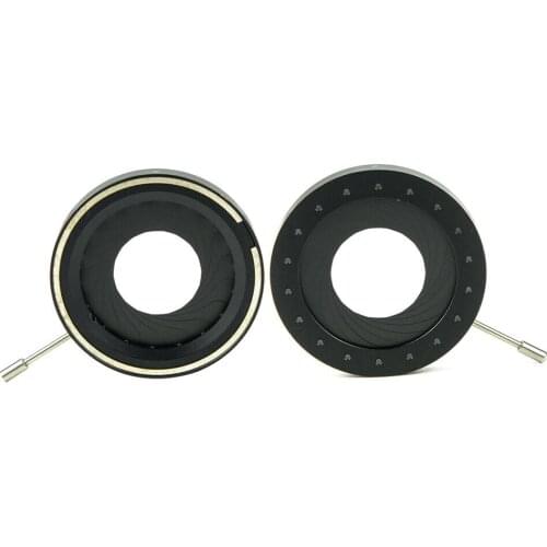 2.5-42mm Mechanical Iris Aperture Diaphragm Condenser Module with18pcs Blades