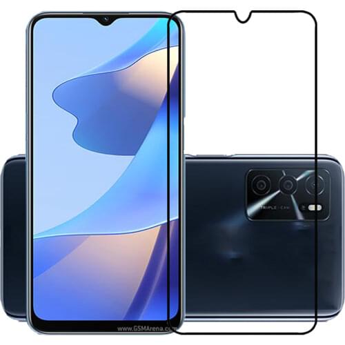 2.5D 9H Premium Tempered Glass Full Coverage Screen Protector Protective Film for OPPO A16 A15 A12 A95 A94 A93 A74 A73 A72