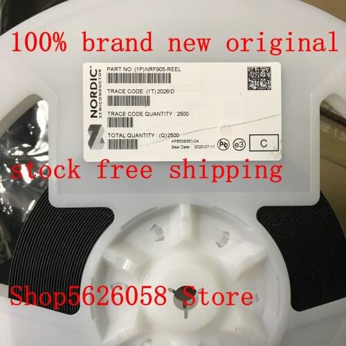 5PCS/LOT NRF905-REEL NRF905 NRF 905 QFN 100% new original STOCK