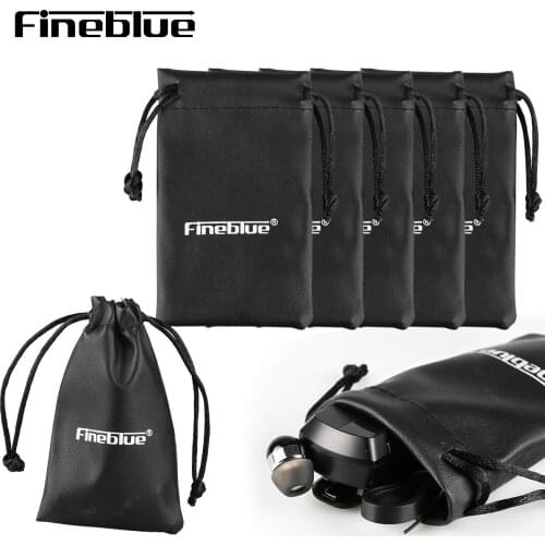 Fineblue 5pcs earphone portable bag