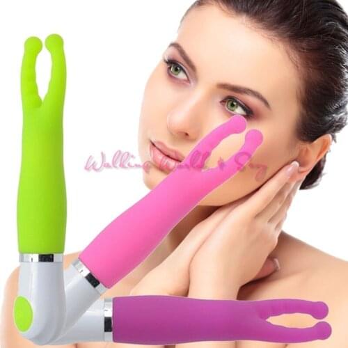 7 Mode Silent Waterproof Vibrating Breast Massager Nipple Clamps Dildo Vibrator Clitoral Nipple Stimulator Sex Toys for Women