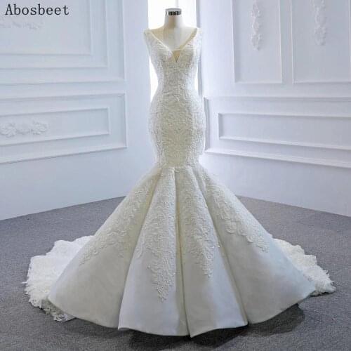 Abosbeet V-neck Wedding Dresses