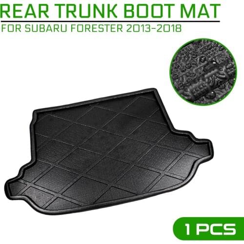 Car Carpet Rear Trunk Anti-mud Cover For Subaru Forester 2013 2014 2015 2016 2017 2018 Floor Mat