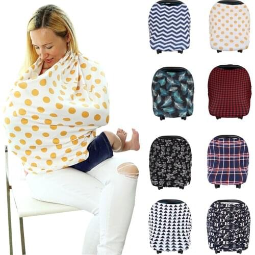 Nursing Breastfeeding Privacy Cover Baby Scarf Infant Car Seat Stroller Breast Feeding Scarf Nursing Covers