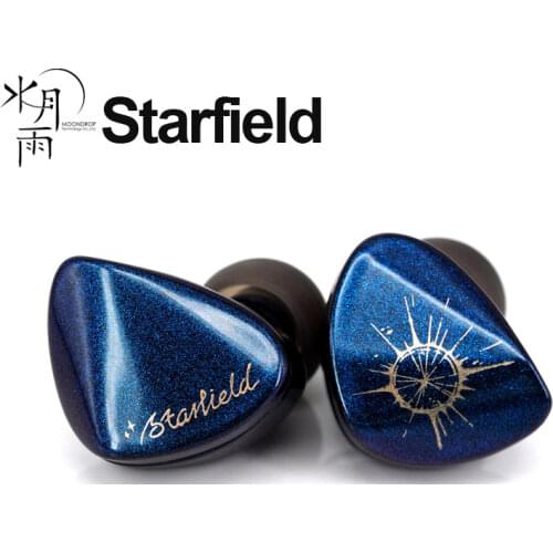 Moondrop Starfield Carbon Nano Tube Diaphragm Dynamic earphone special stoving varnish Colorful gradient colors