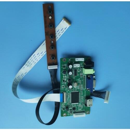 For B140HTN01.5 40Pin 1920×1080 LCD EDP Controller board DRIVER monitor KIT VGA 14" DIY SCREEN display