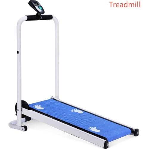 Home Mechanical Treadmill Folding Walking Machine Indoor Foldable Treadmill Mute Foldable Running Machine Mini Fitness Equipment