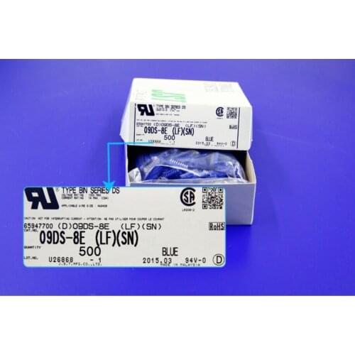 09DS-8E JST Connectors terminals housing (D)09DS-8E(LF)(SN) HEADER 09DS-8E(LF)(SN)