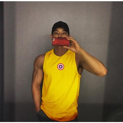 New Gym Mesh Tank Top Men Musculation Clothing Bodybuilding Fitness Brand Fashion Workout Singlets Sleeveless Quick Dry Vest