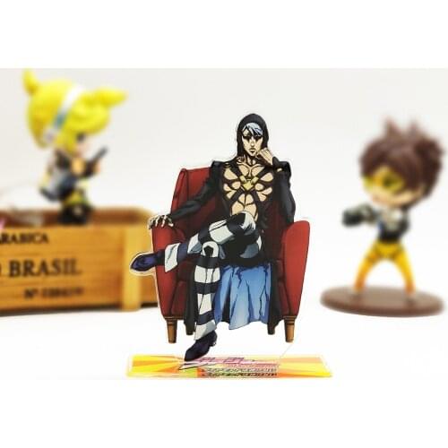 Love Thank You JOJO JoJos Bizarre Adventure Risotto Nero acrylic stand figure model plate holder cake topper anime japanese