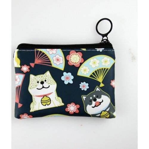 Cartoon Cute Girl Coin Purse Coin Headset Bluetooth Lipstick Multi-kinetic Energy Mini Storage Bag Bank Card Card Bag 2021 New