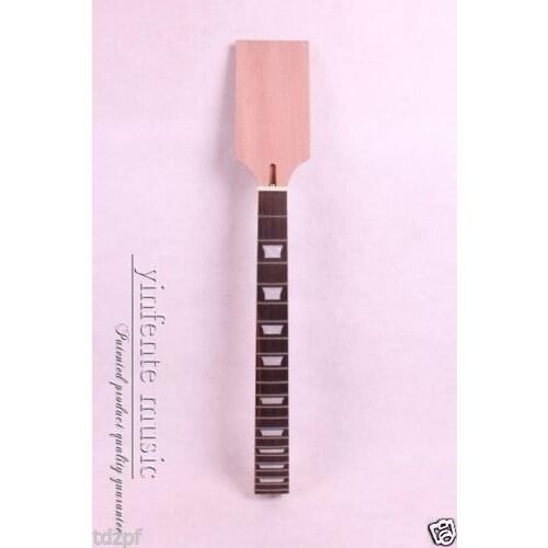 New Electric Guitar neck Solid wood Paddle Frerboard Low Price 22 fret #17A