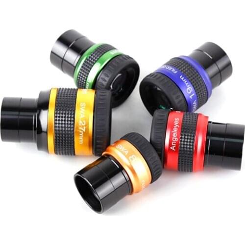 1.25inch SWA 70 Degree Eyepiece 8mm/12mm/16mm/19mm/27mm HD Super Wide Angle Achromatic Optical Lens for Astronomical Telescope