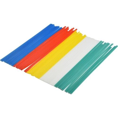 50Pcs 25cm Plastic Welding Rods PP/PVC Fairing Welding Sticks Soldering Rods For Plastic Welder Supplies