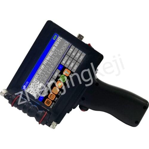 Handheld Automatic Inkjet Printer Ink Jet Add Mosaic Small Typewriter Two-way Printing Intelligent Adjustable Quick Drying Easy