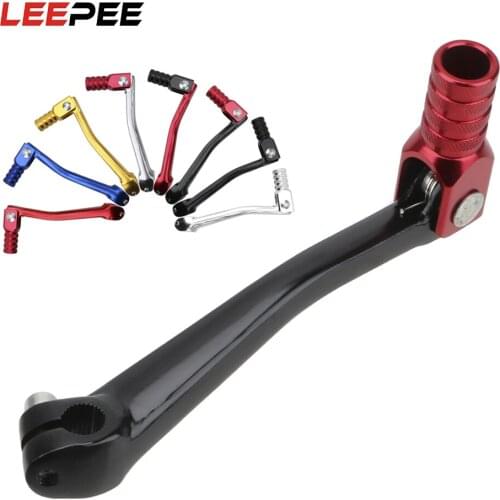 LEEPEE Motorcycle CNC Moto Folding Gear Shift Lever Bikes Gear Lever Aluminum for TGR 250 J1 J2 Cheetah T4 Moto Accessories