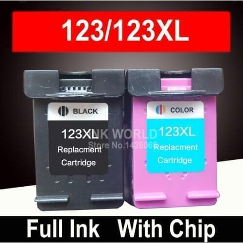 123XL Replacement for HP 123 XL 123xl Cartridge Ink For Deskjet 2130 3630 3632 3639 2620 2630 Printer Cartridges