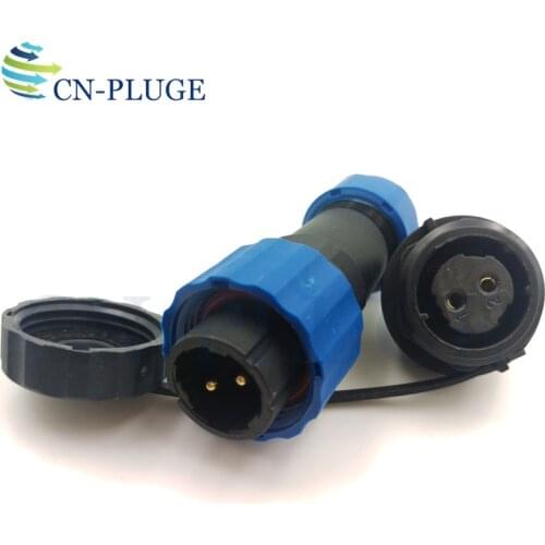 SP16 2 3 4 5 6 7 9 pin Waterproof Connector Aviation Automotive Wire Socket LED Power Panel mount Connector IP68