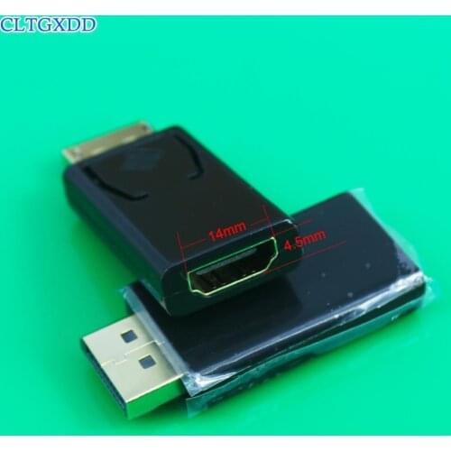 Gold/Nickel Plated Standard Display Port DisplayPort DP Male to HDMI Female Converter Cable Adapter 1080P Video Audio Connector