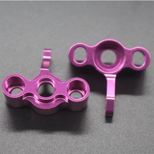 166011 HSP ( 06066B ) Upgrade Spare Parts For 1/10 R/C Model Car Blue Aluminum Steering Hub (left/right) 166011