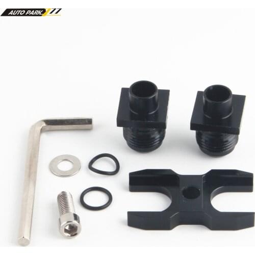 Auto AN10 Oil Cooler Adapter Fitting Kit For BMW E36 E46 Euro E82 E9X 135/335 E46 M3 E90 E92